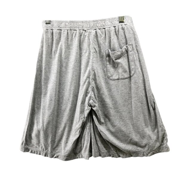 Muji Pull On Shorts Mens S Knit Cotton Blend Lightweight Sweat Shorts 9'' Lounge - Picture 2 of 7